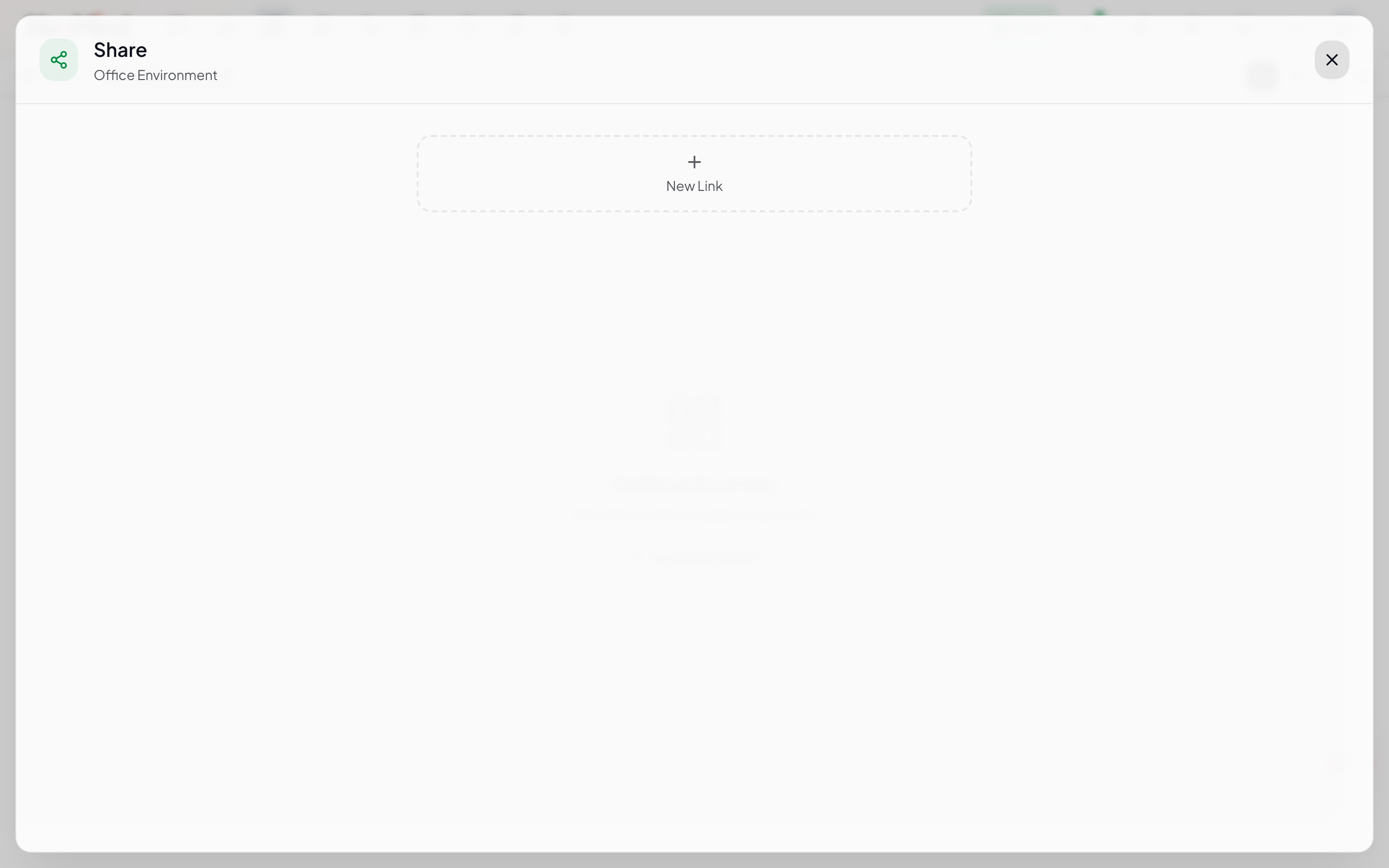 分享对话框 — 生成公开链接