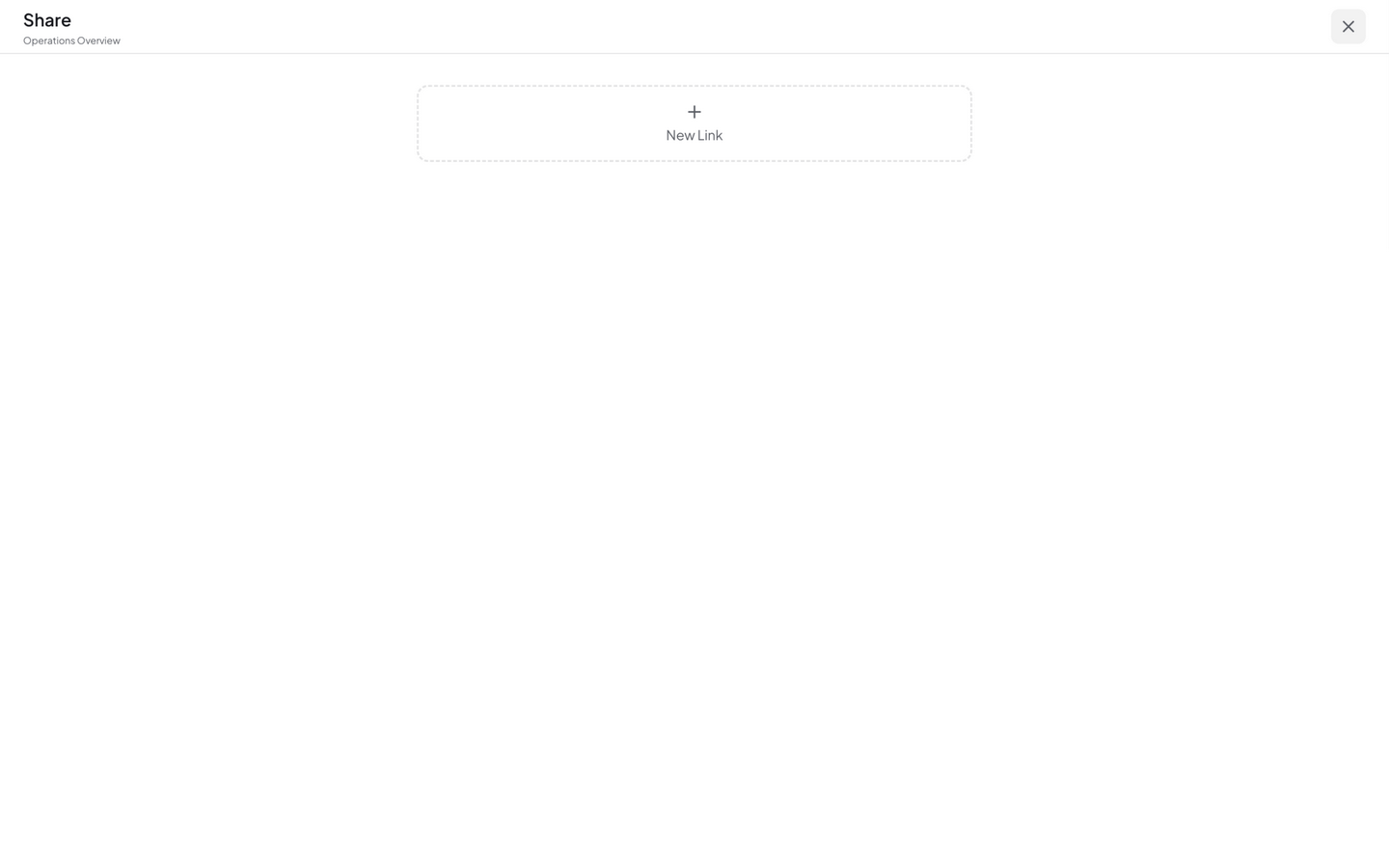 Share dialog — generate public link