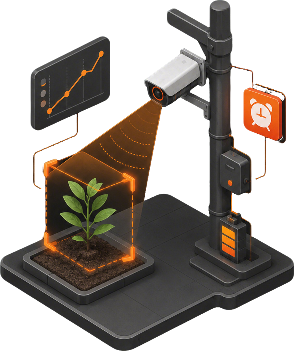 Scheduled capture for environmental trend monitoring