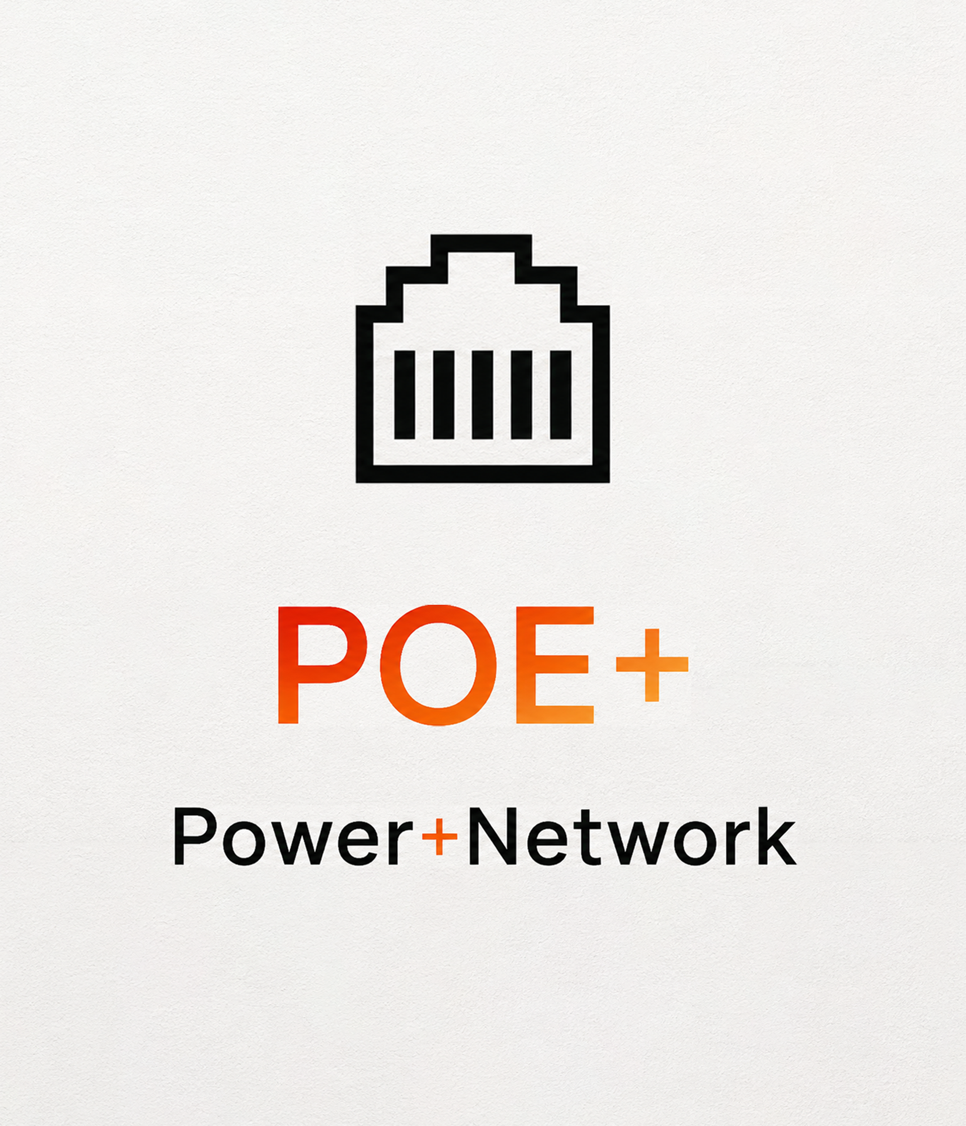 PoE+ power and network deployment