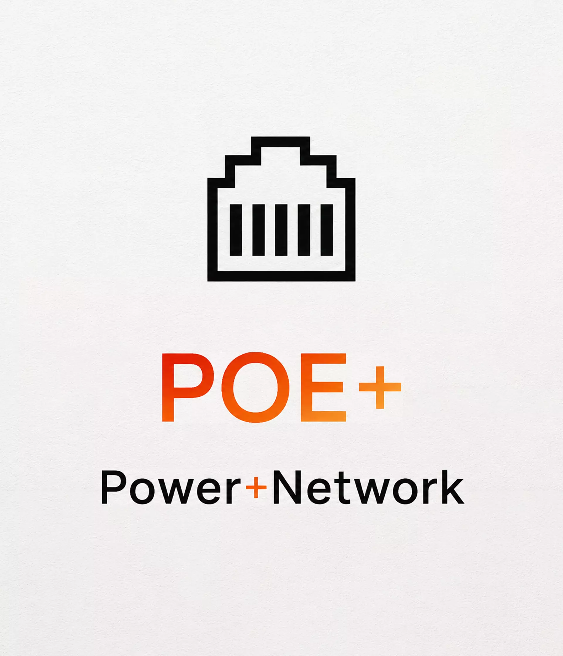 PoE+ power and network deployment
