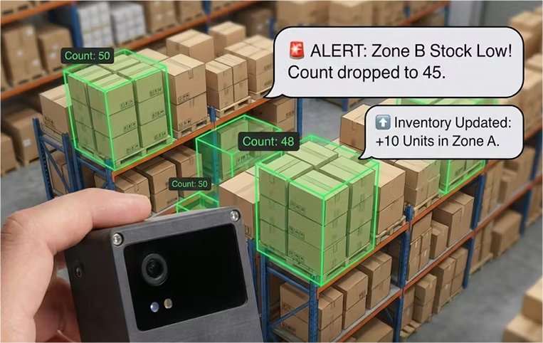 NE301 4G LTE camera with flexible connectivity