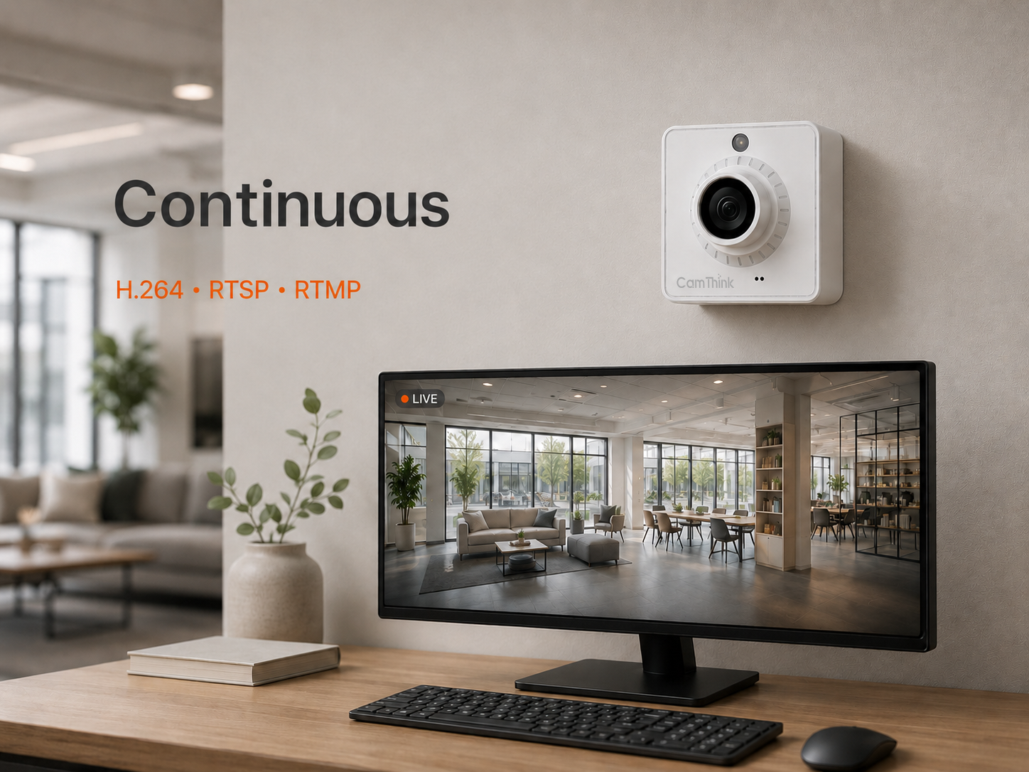 NE302 continuous video workflow