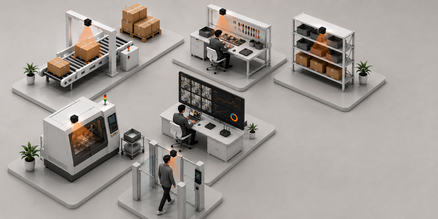 NE302 used for visual automation