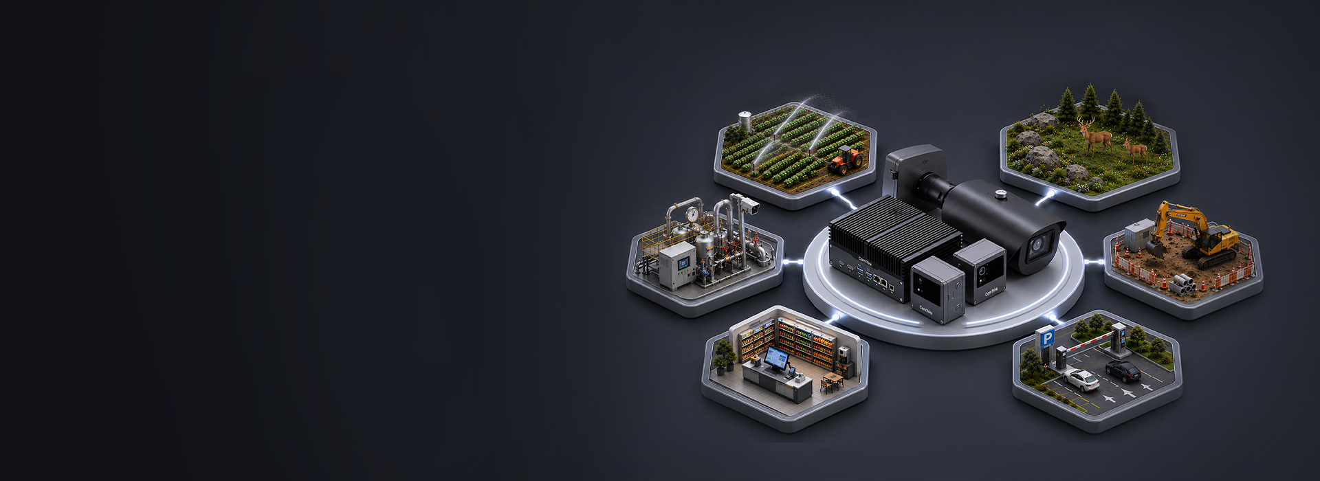 CamThink edge AI solutions for security monitoring, infrastructure inspection, and operational intelligence