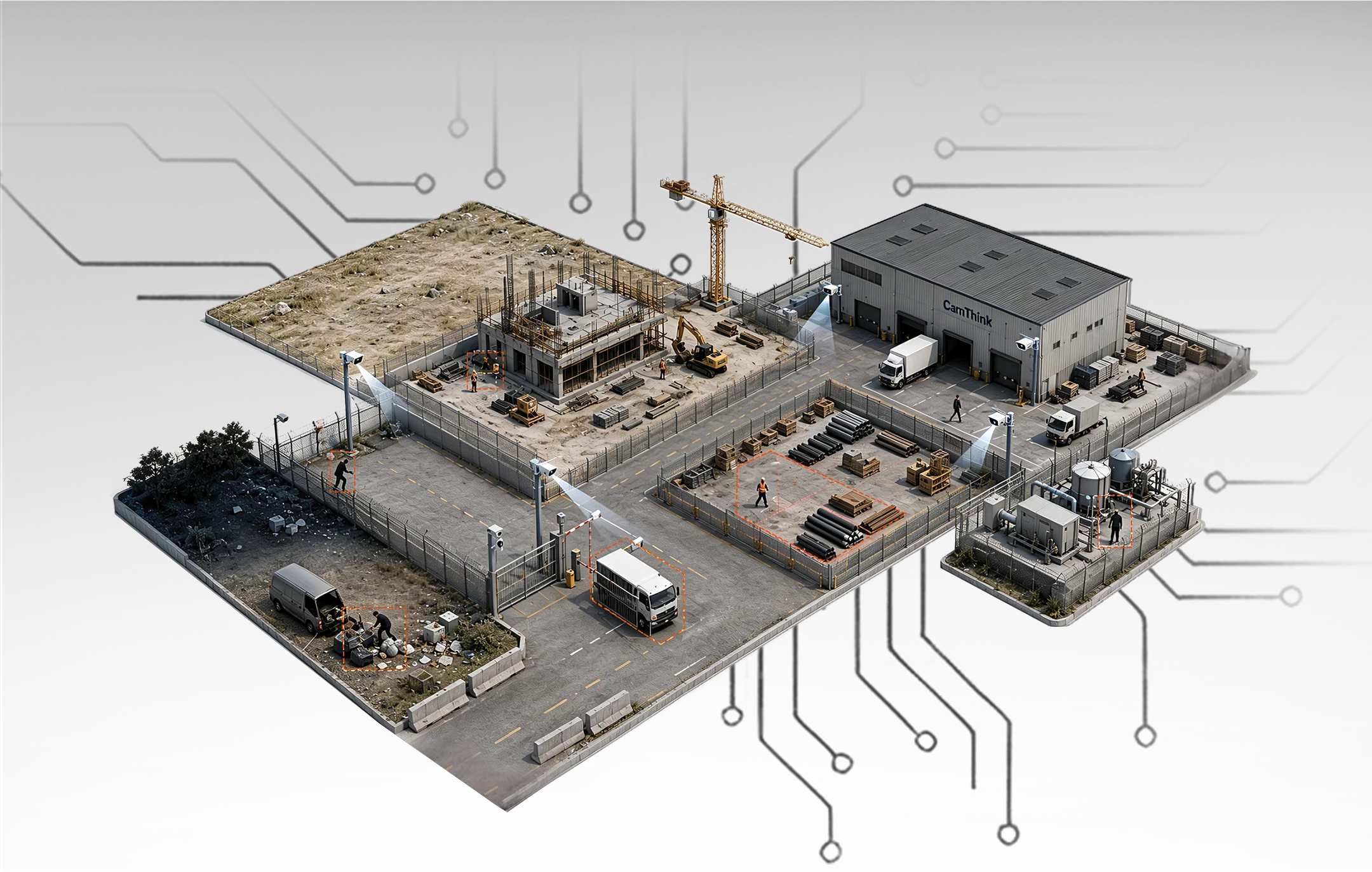 Off-grid security monitoring with CamThink edge AI cameras