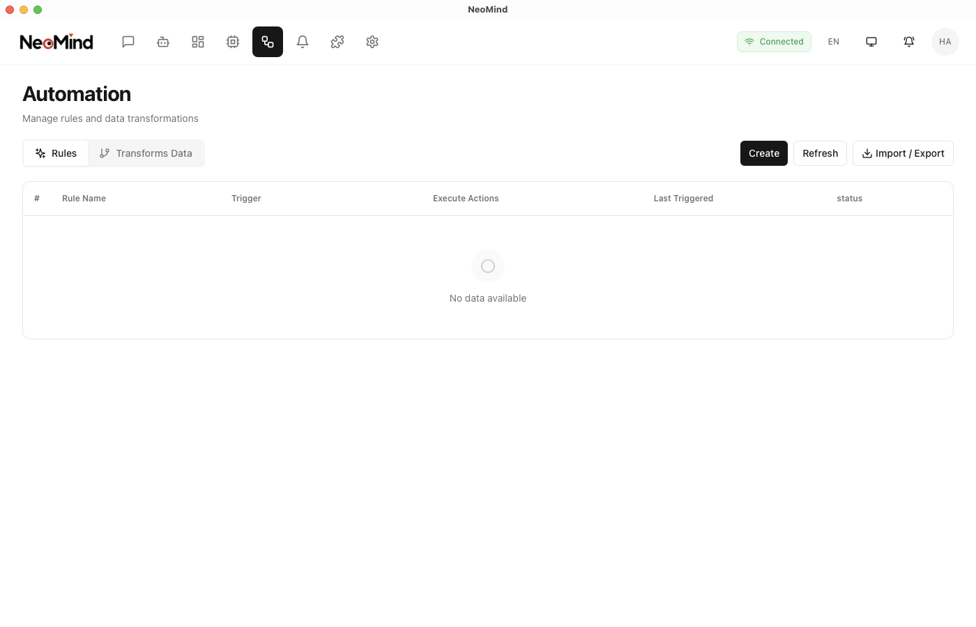 Automation Rules Management