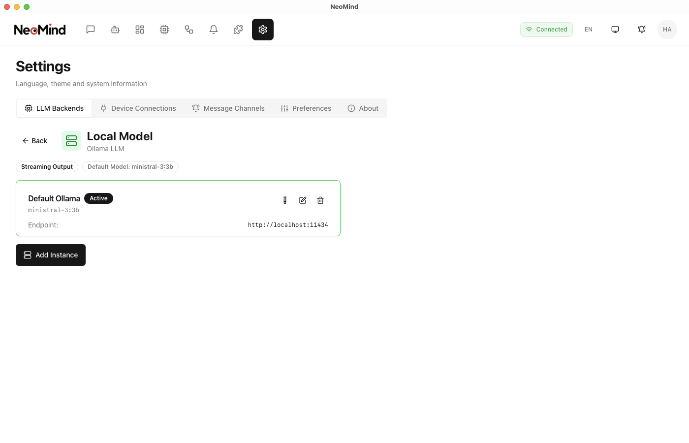 LLM Configuration Page 2