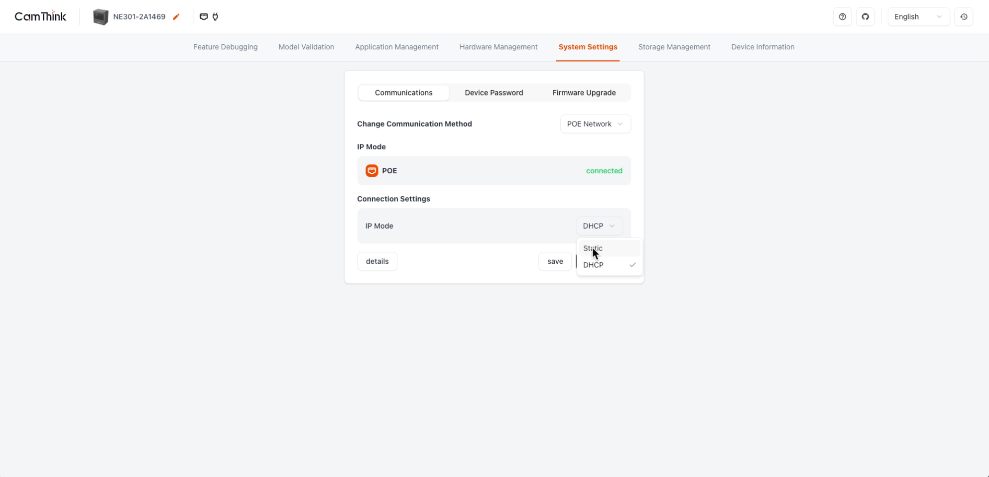 PoE Full Configuration