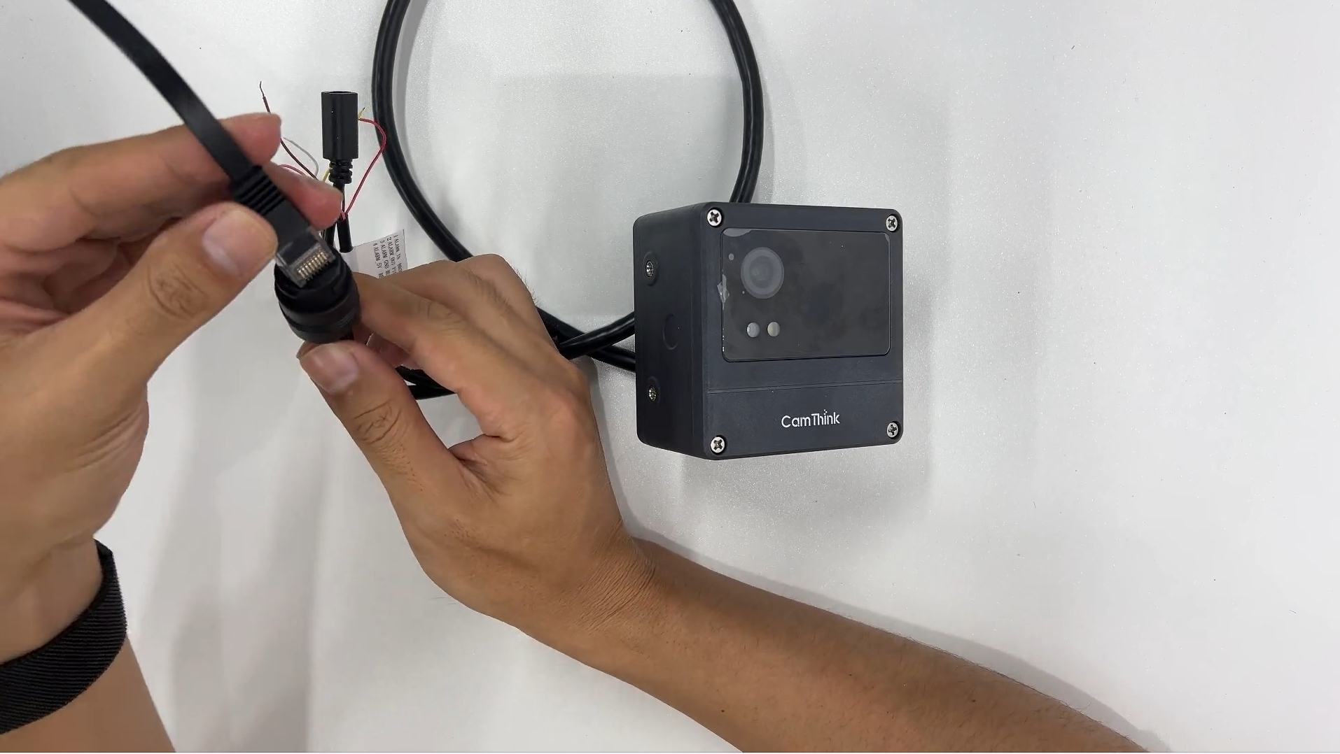 NE301 PoE Connection Diagram