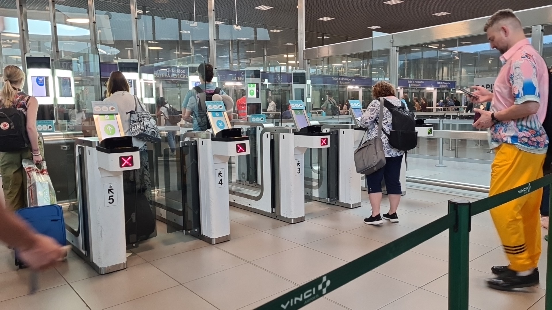Entry terminal example