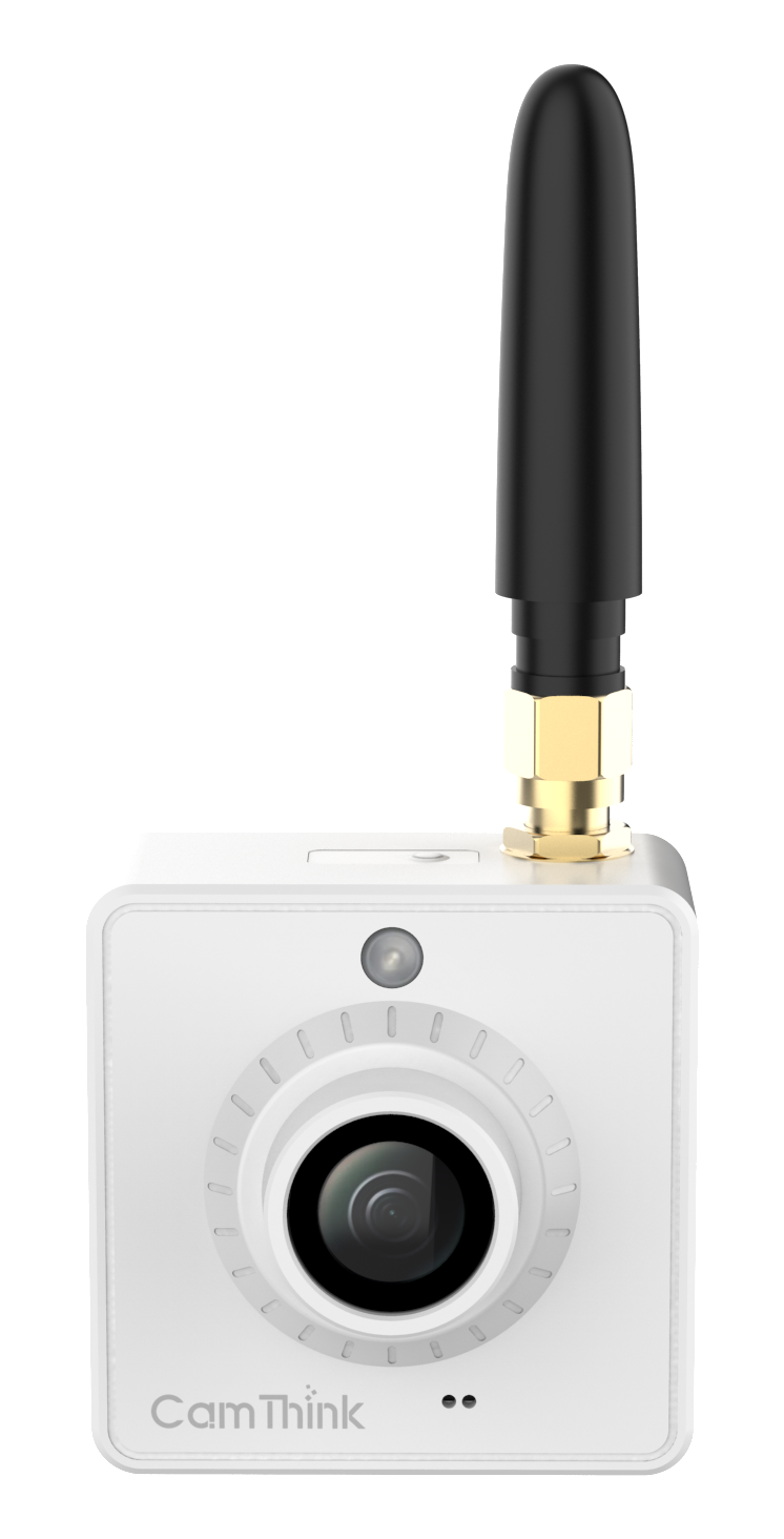 NE302 white finished product with external antenna