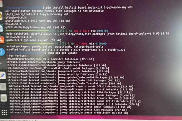 Install Hailo flashing tool